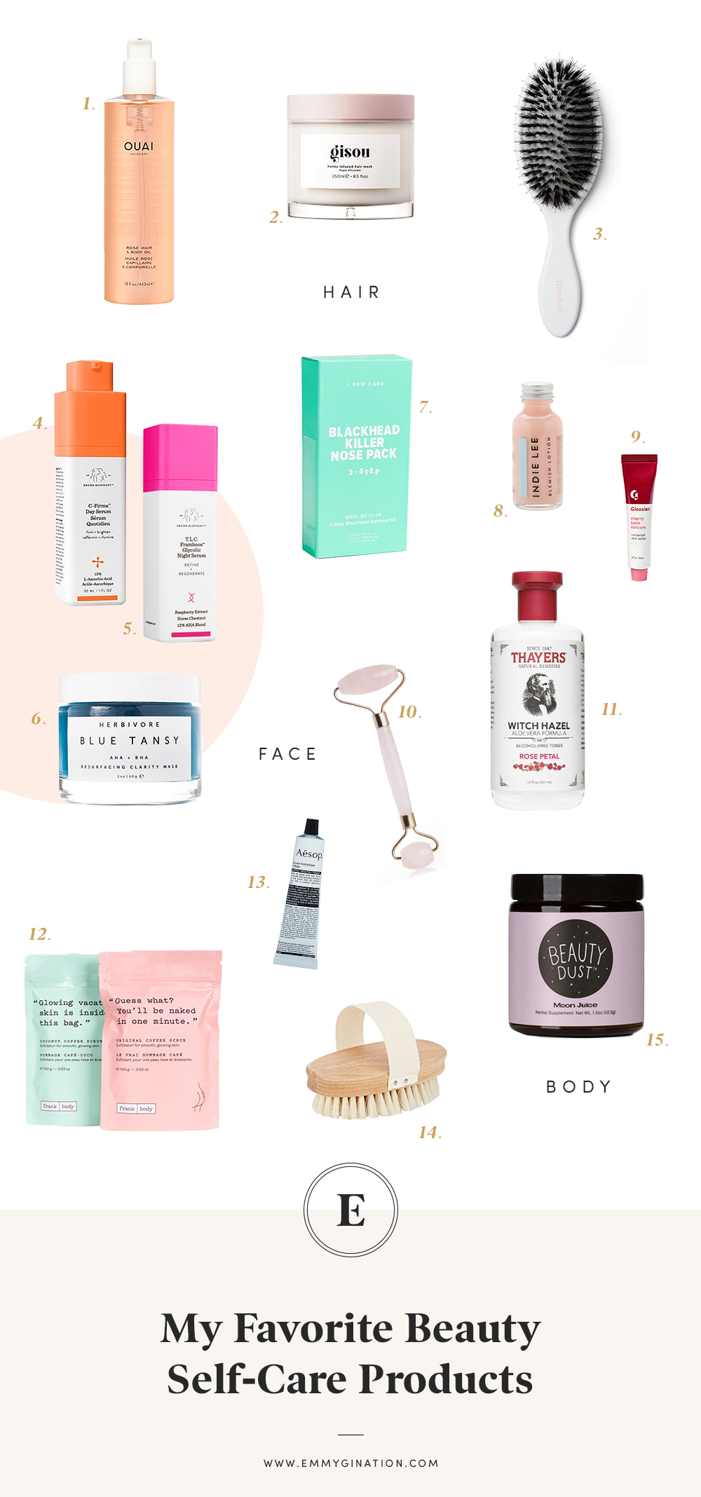 self care beauty products