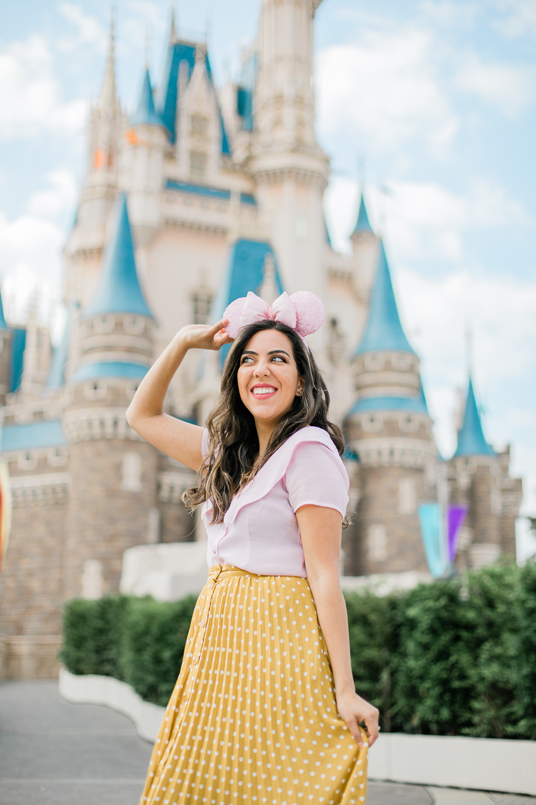 A cute fresh and modern take on my main gal Minnie Mouse! This Spring Minnie Mouse Disneybound is the perfect balance of chic and colorful.